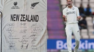 Tim Southee Puts WTC Final Jersey on Auction to Raise Funds For 8-year-old's Treatment